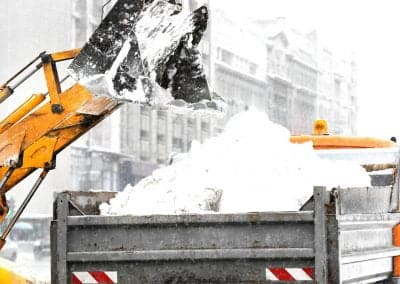 Snow removal Truck