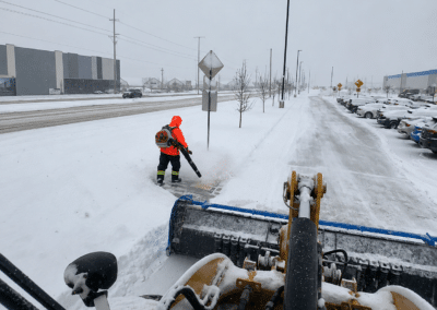 Commercial Parking Lot Snow Removal Calgary